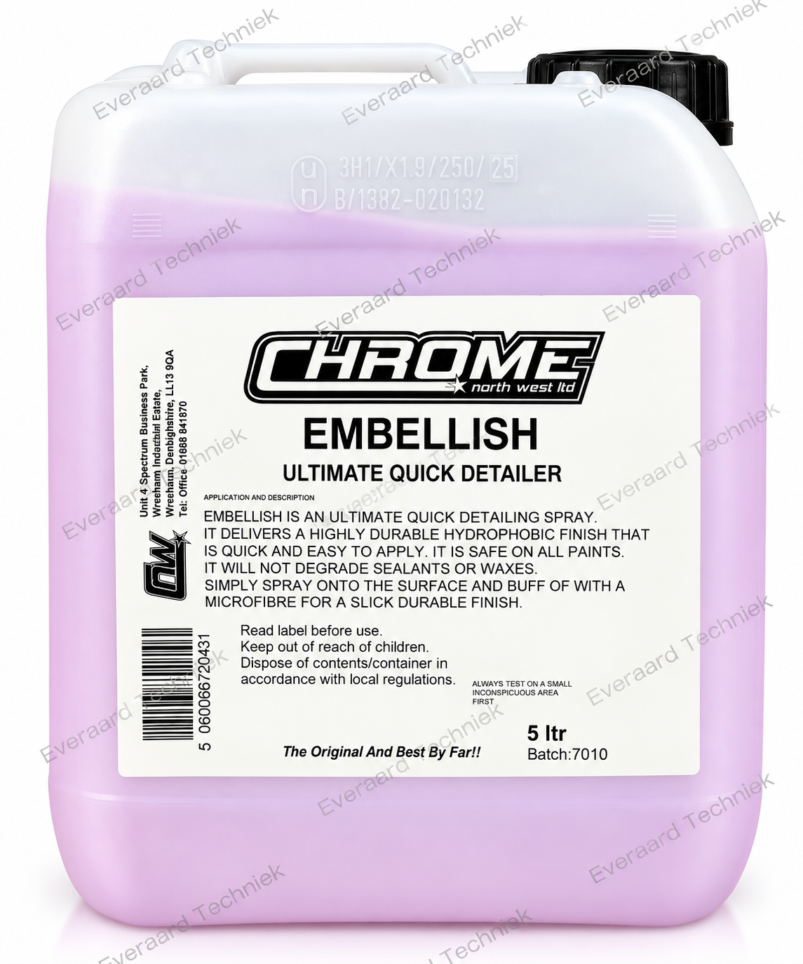 CHROME Embellish – Ultimate Quick Detailer 5 liter